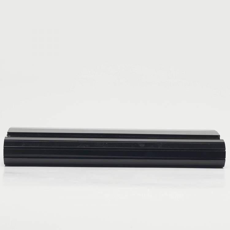 Pre Owned Jimmy Choo Black Acrylic Sweetie Chain Clutch
