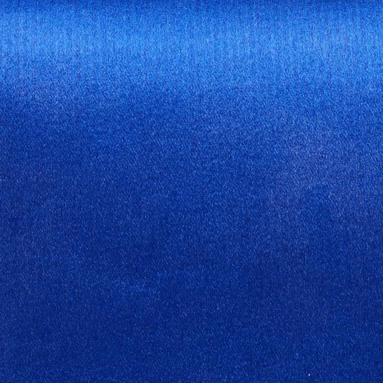 Pre Owned Jimmy Choo Blue Satin Crystals Embellished Flap Clutch