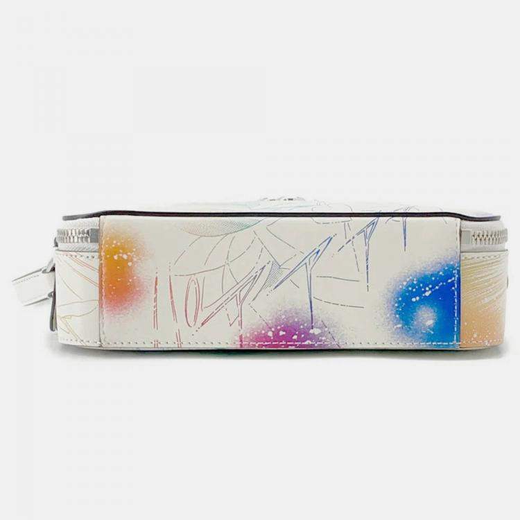 Pre Owned Jimmy Choo Sailor Moon Collaboration Avenue Phone Holder White Leather