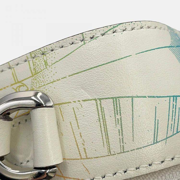 Pre Owned Jimmy Choo Sailor Moon Collaboration Avenue Phone Holder White Leather