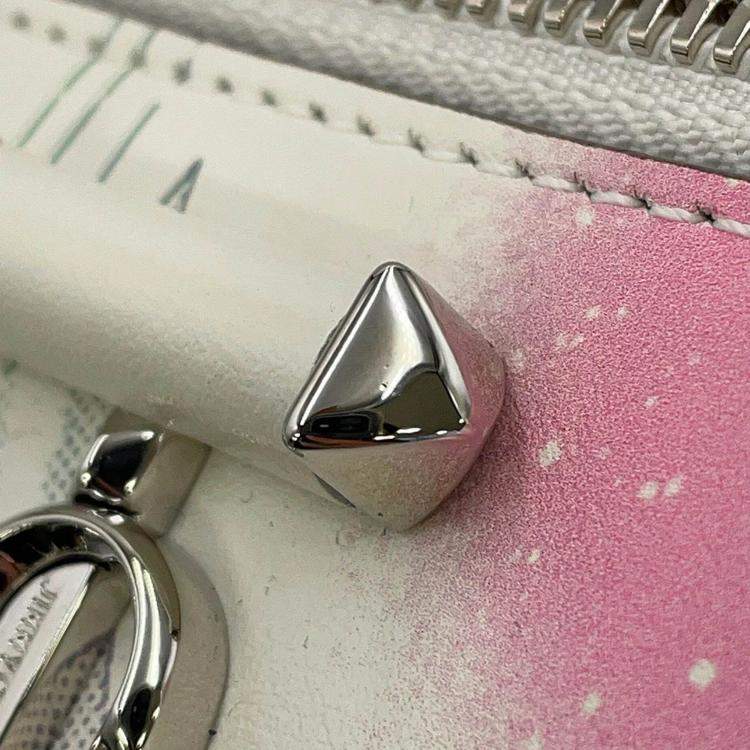 Pre Owned Jimmy Choo Sailor Moon Collaboration Avenue Phone Holder White Leather