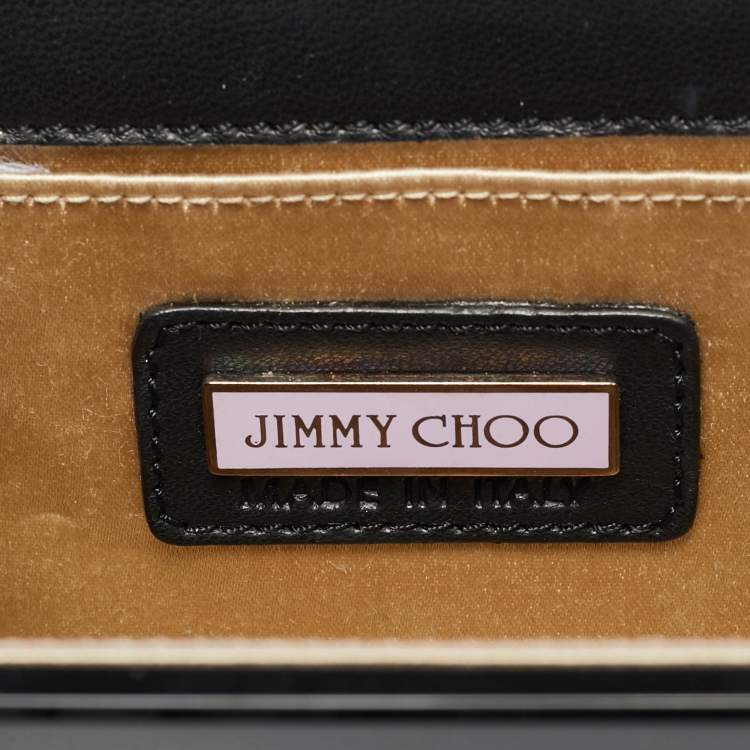 مملوكة مسبقًا حقيبة كلتش جيمي تشو كاندي أكريليك زرقاء