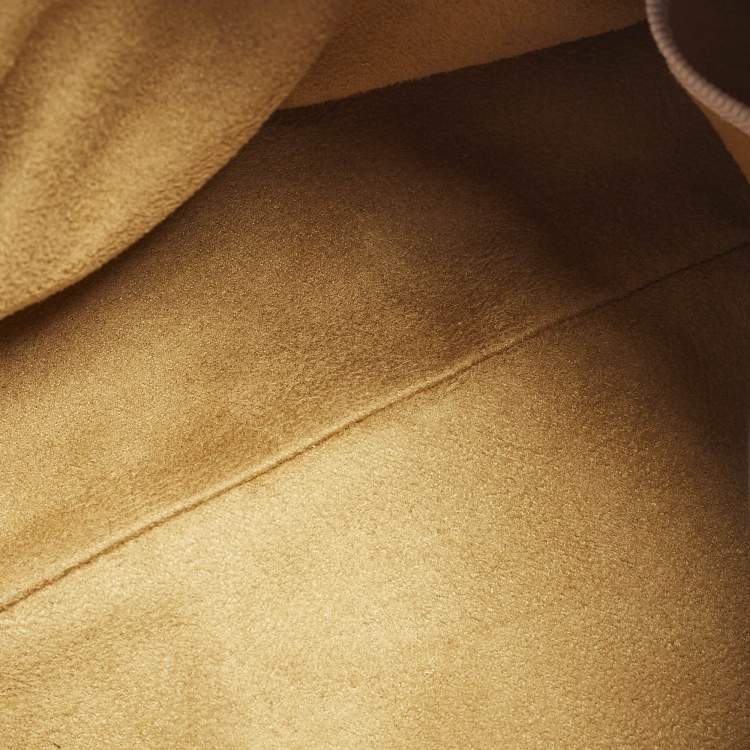 Pre Owned Jimmy Choo Saba White Leather Hobo