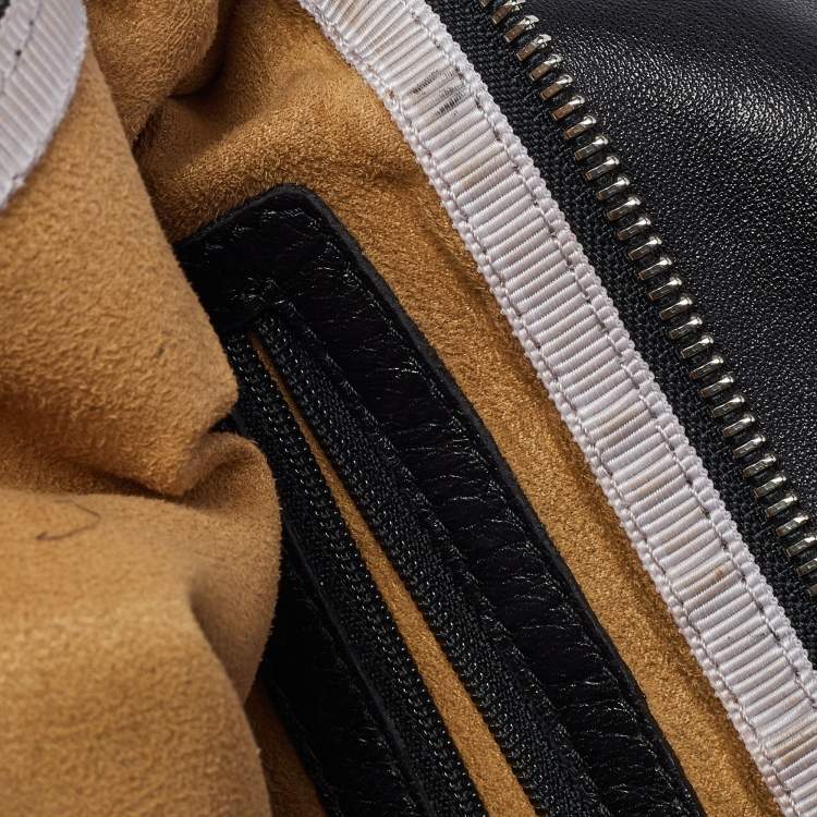 Pre Owned Jimmy Choo Animal Print Calf Hair and Python Embellished Shoulder Bag