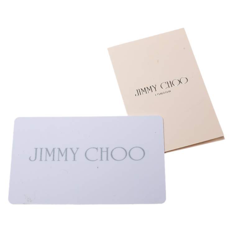 Pre Owned Jimmy Choo Purple Eel Rebel Clutch
