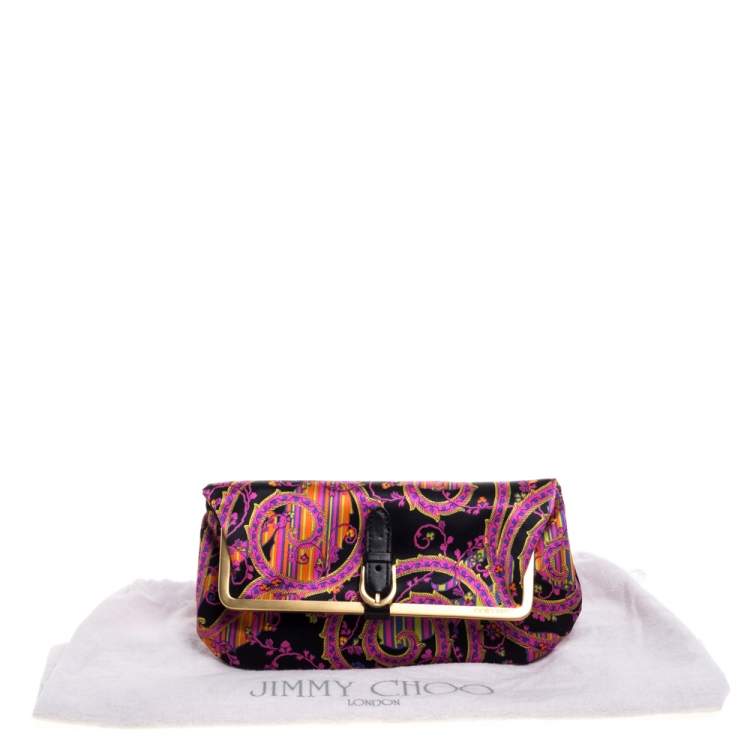 jimmy choo floral purse