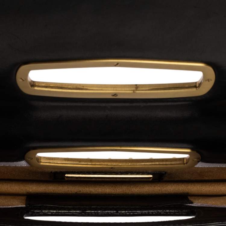 مملوكة مسبقًا Jimmy Choo Black Leather Studded Clutch