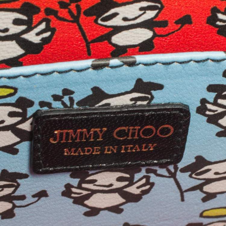 مملوكة مسبقًا Jimmy Choo x Rob Pruitt Multicolor Acrylic Sweetie Clutch