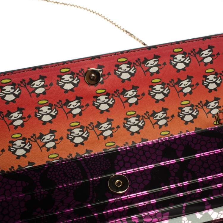 مملوكة مسبقًا Jimmy Choo x Rob Pruitt Multicolor Acrylic Sweetie Clutch
