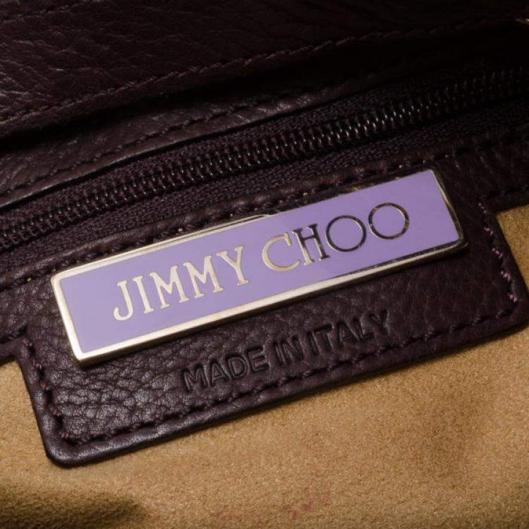 Pre Owned Jimmy Choo Small Brown Leather Ramona  