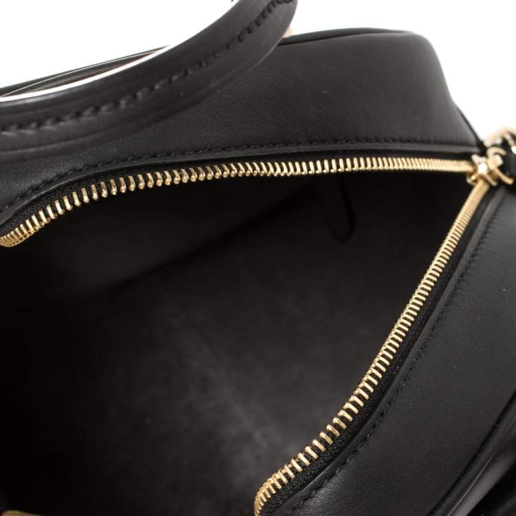 Pre Owned Jimmy Choo Black Leather Small Varenne Bowler Bag