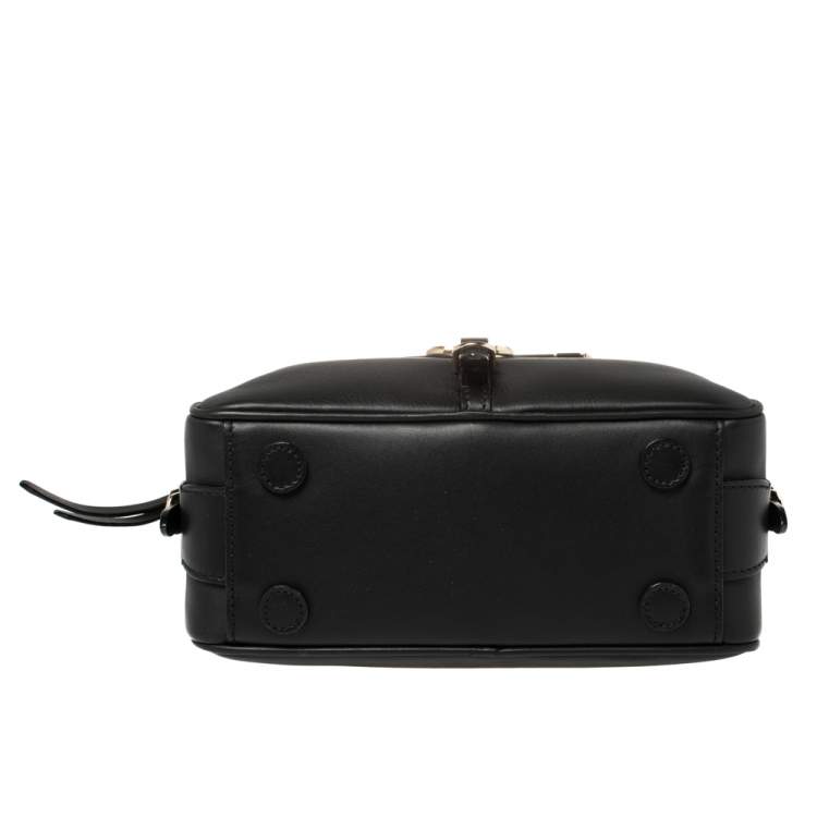 Pre Owned Jimmy Choo Black Leather Small Varenne Bowler Bag