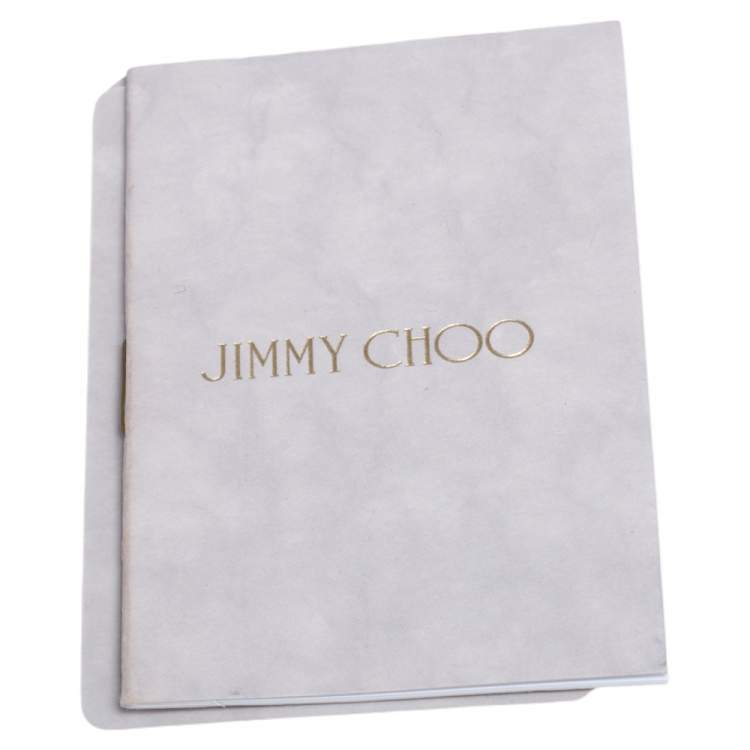 Pre Owned Jimmy Choo Black Satin Margot Chain Clutch