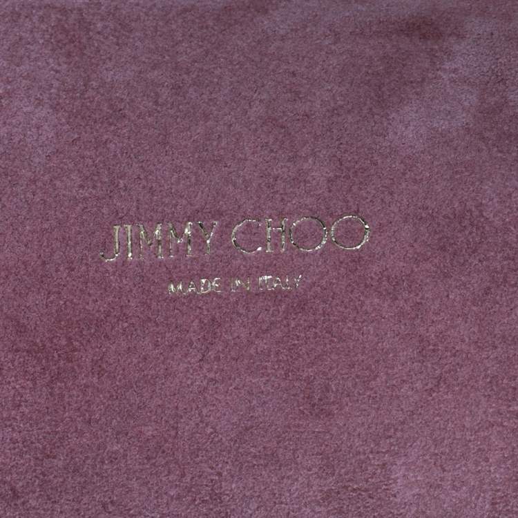Pre Owned Jimmy Choo Beige Leather Lockett City Shoulder Bag