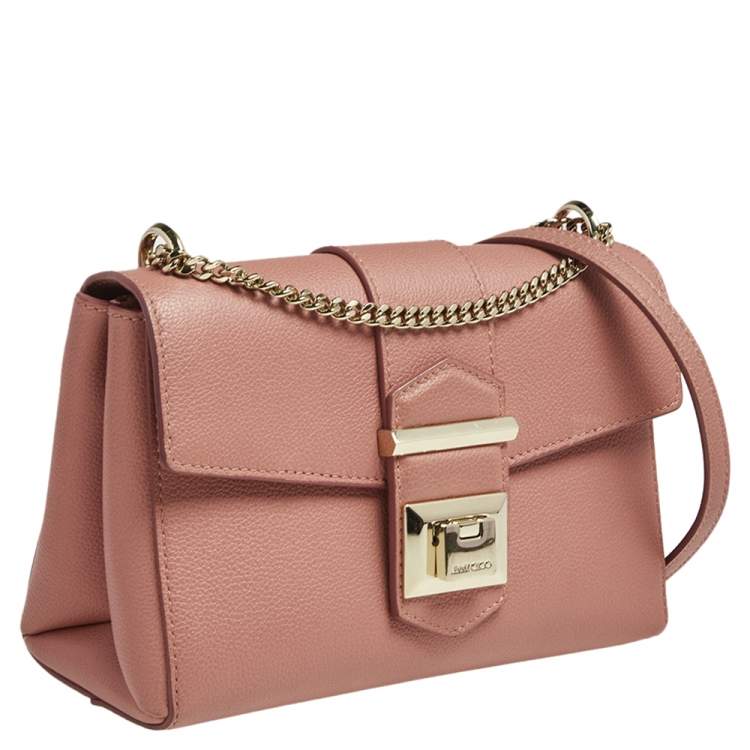 مملوكة مسبقًا Jimmy Choo Pink Leather XB Marianne Shoulder Bag