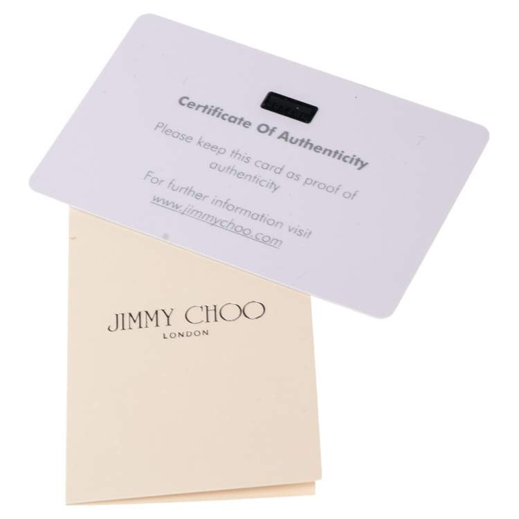 Pre Owned Jimmy Choo Metallic Gold Glitter Cayla Clutch