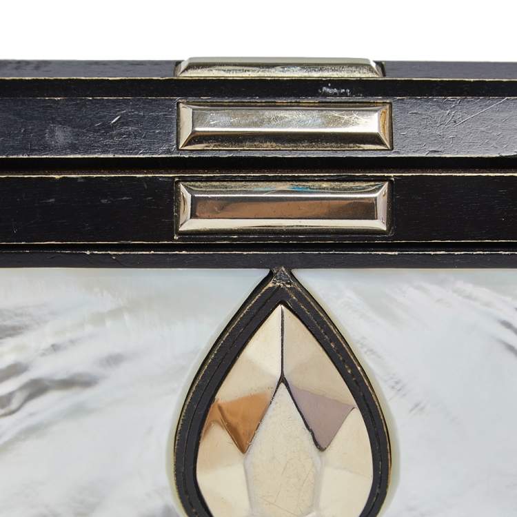 مملوكة مسبقًا Jimmy Choo Metallic Brown Nubuck Leather Small Embellished Shoulder Bag