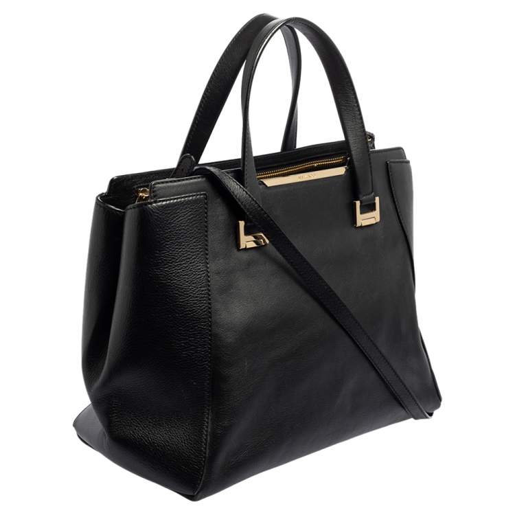 Jimmy Choo Black Leather Large Alfie Tote Jimmy Choo | TLC