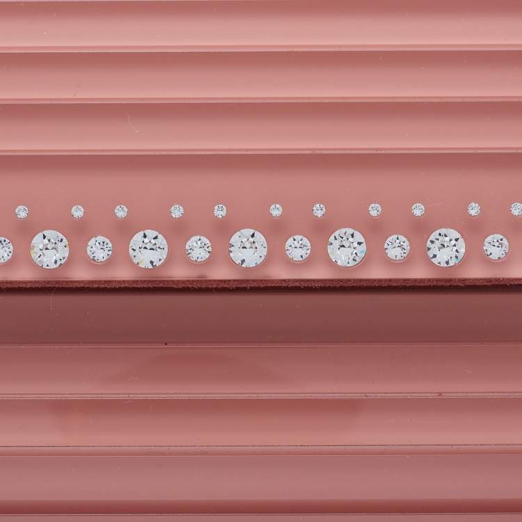 Pre Owned Jimmy Choo Pink Acrylic Sweetie Chain Clutch