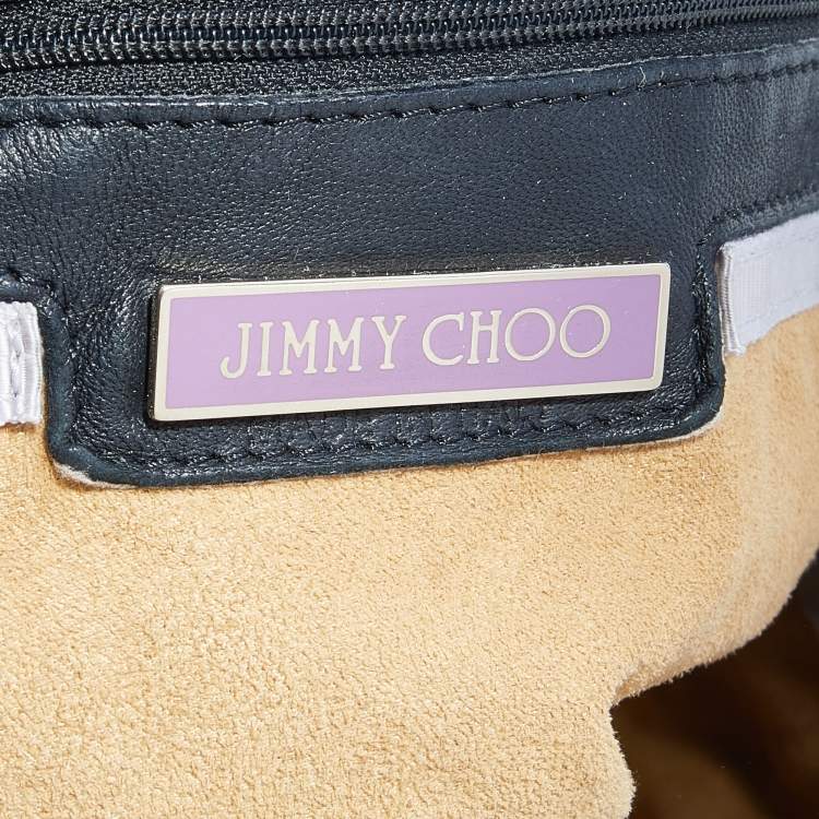 Pre Owned Jimmy Choo Black Leather Tote