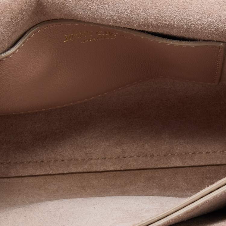 مملوكة مسبقًا Jimmy Choo Ballet Pink Leather Mini Rebel Crossbody Bag