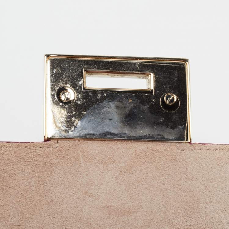 Pre Owned Jimmy Choo Multicolor Patent Leather Rebel Crossbody Bag