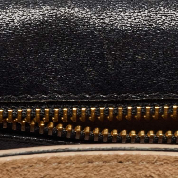 Pre Owned Jimmy Choo Black Leather Rebel Shoulder Bag