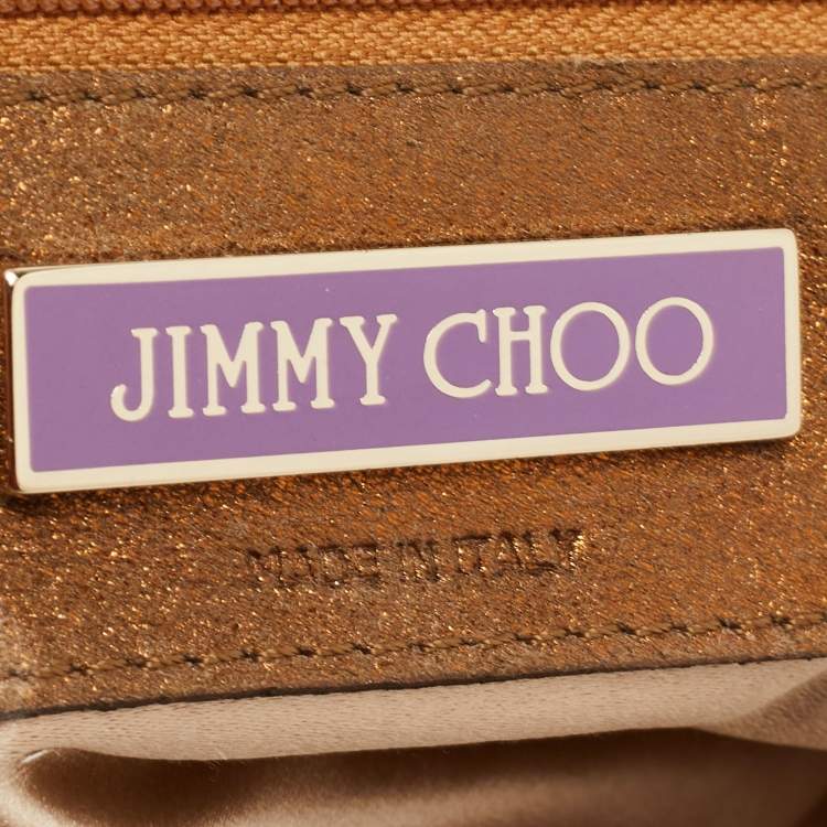مملوكة مسبقًا Jimmy Choo Multicolor Metal Sequins Carolina Chain Shoulder Bag