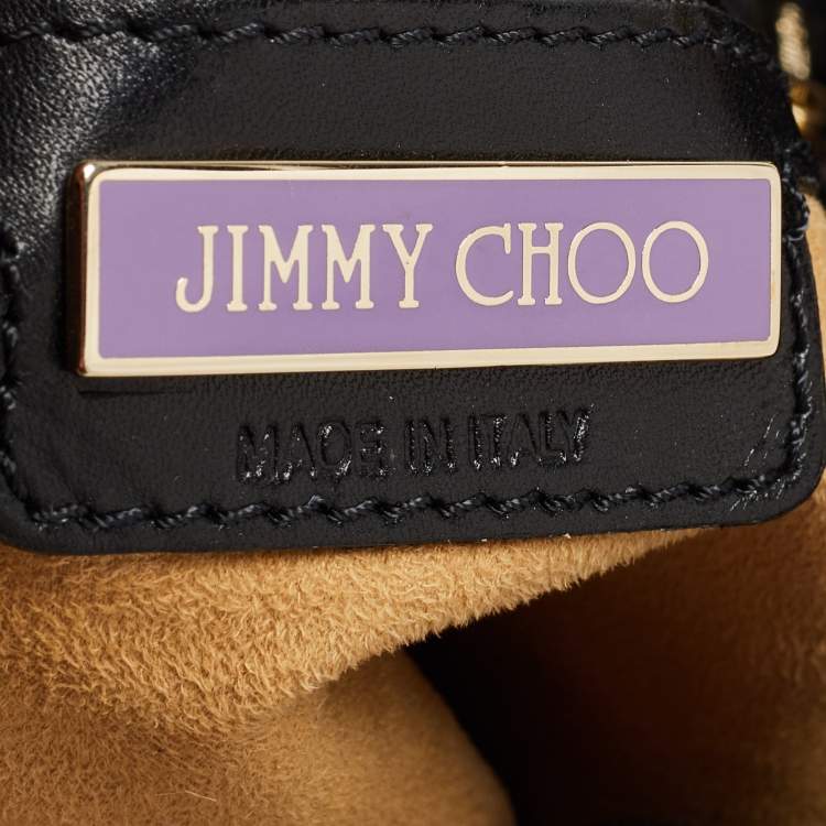 Pre Owned Jimmy Choo Brown/Black Leopard Print Calfhair and Leather Alex Hobo