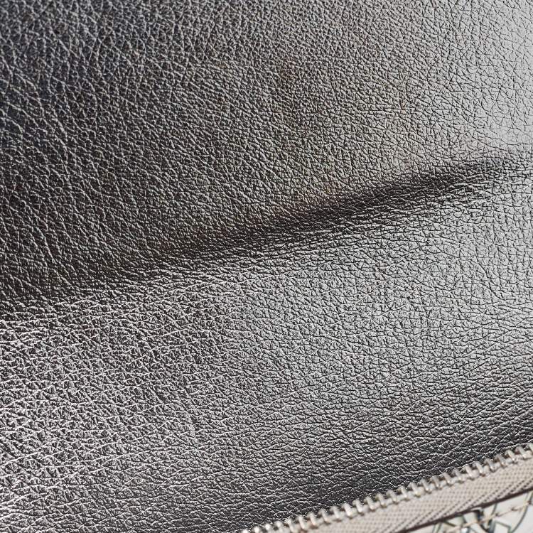 Pre Owned Jimmy Choo JC Embossed Patent Leather Palace Clutch Bag
