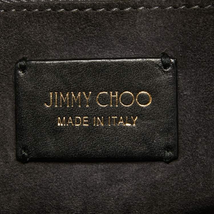 Pre Owned Jimmy Choo Black Leather Small Varenne Bowler Bag