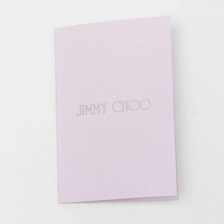 Pre Owned Jimmy Choo Neon/Brown Leopard Print Calfhair and Patent Leather Clutch