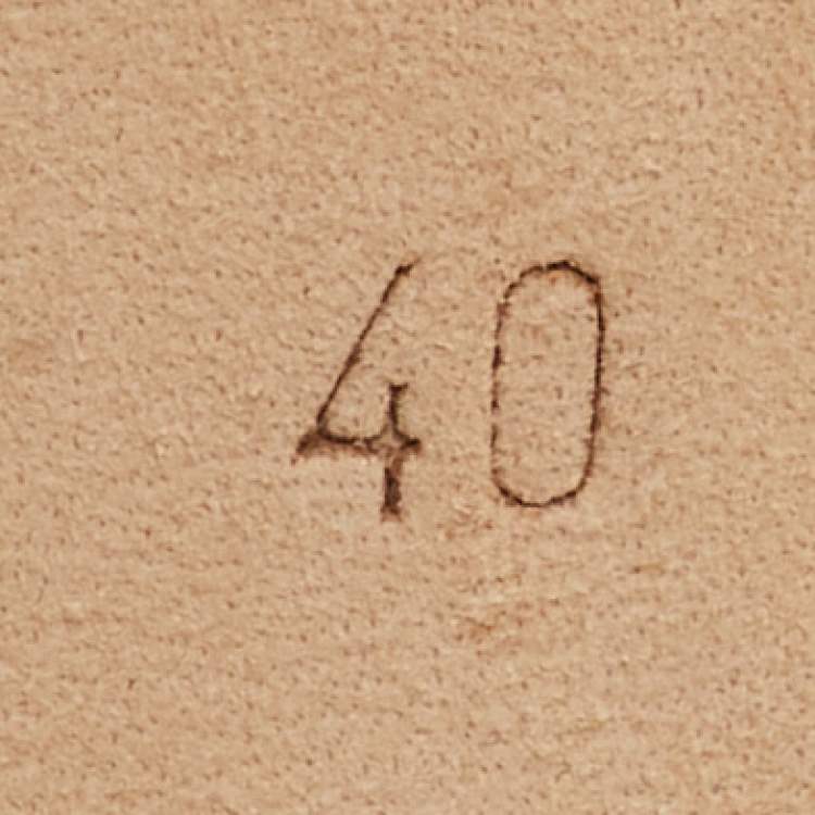 Pre Owned Jimmy Choo Black Leather Ivy Pointed Toe Slingback Pumps Size 40 