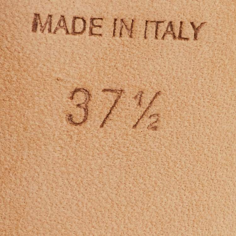 Pre Owned Jimmy Choo Multicolor Glitter Suede Misty Ankle Strap Sandals Size 37.5