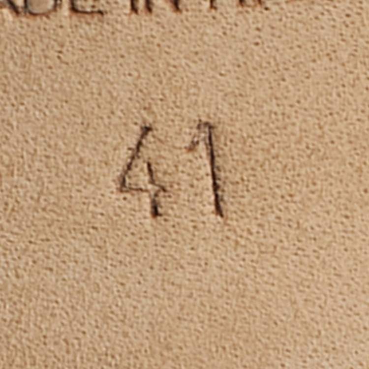 Pre Owned Jimmy Choo Black Suede Alva Ankle Strap Sandals Size 41