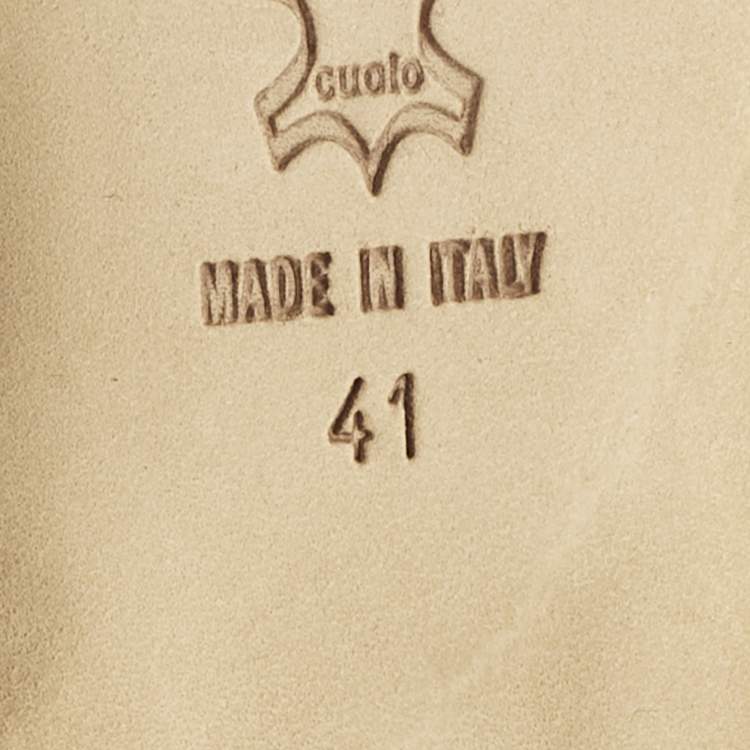 Pre Owned Jimmy Choo Pink Satin Crystal Embellish round Toe Ballet Flats Size 41