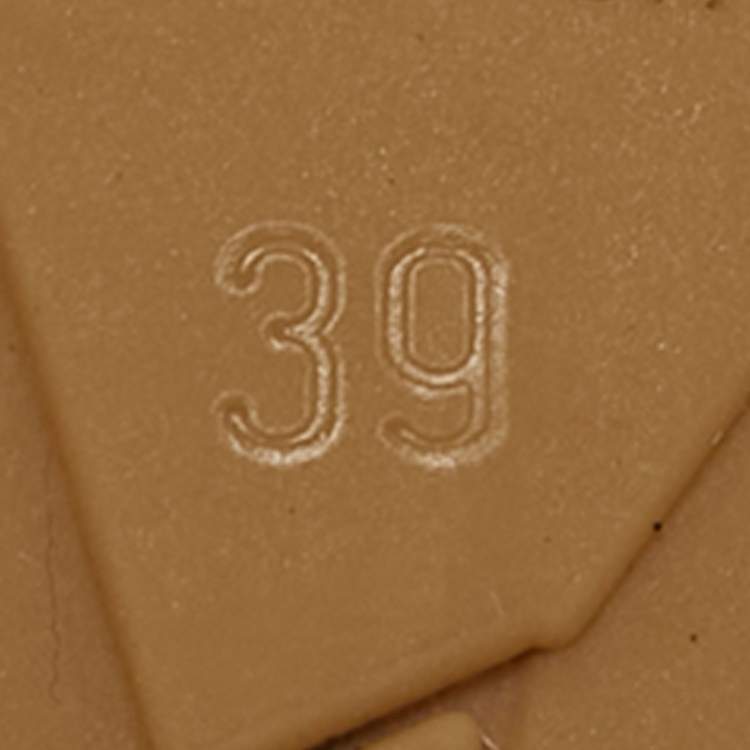 Pre Owned Jimmy Choo Pink Leather Crisscross Strap Cork  Wedge Sandals Size 39