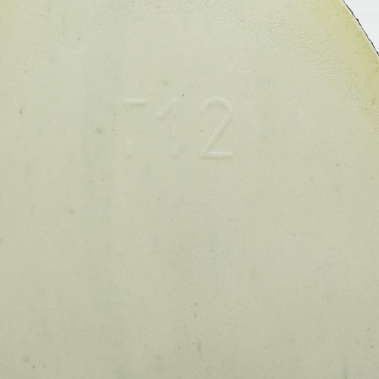 Pre Owned Jimmy Choo Verona Size 41 Black Knit Fabric Faux Pearl Studded Slip On Sneakers