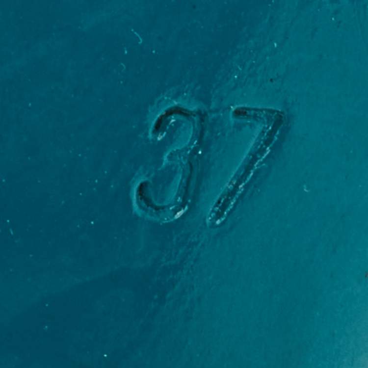 Pre Owned Jimmy Choo Size 37 Teal Blue Cutout Suede Tamber Ankle Strap Booties