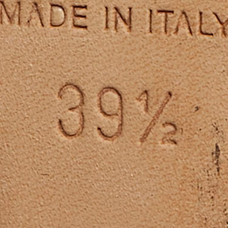 Pre Owned Jimmy Choo Anouk Size 39.5 Purple Python Leather Pumps