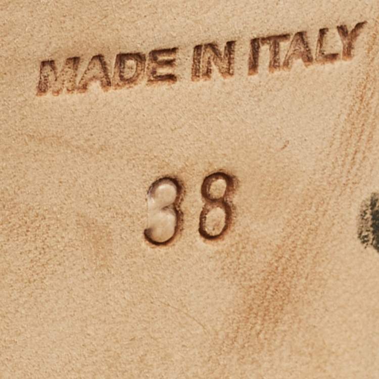 Pre Owned Jimmy Choo Size 38 Purple Velvet Platform Ankle Wrap Sandals