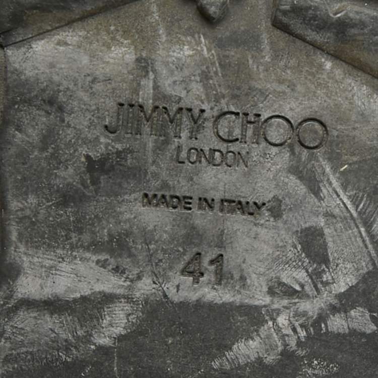 Pre Owned Jimmy Choo Dover Size 41 Brown Suede Ankle Length Boots