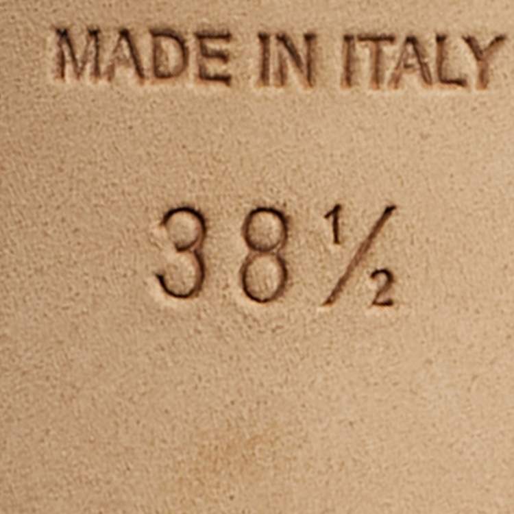 Pre Owned Jimmy Choo Maelie Size 38.5 Black Suede Slide Sandals