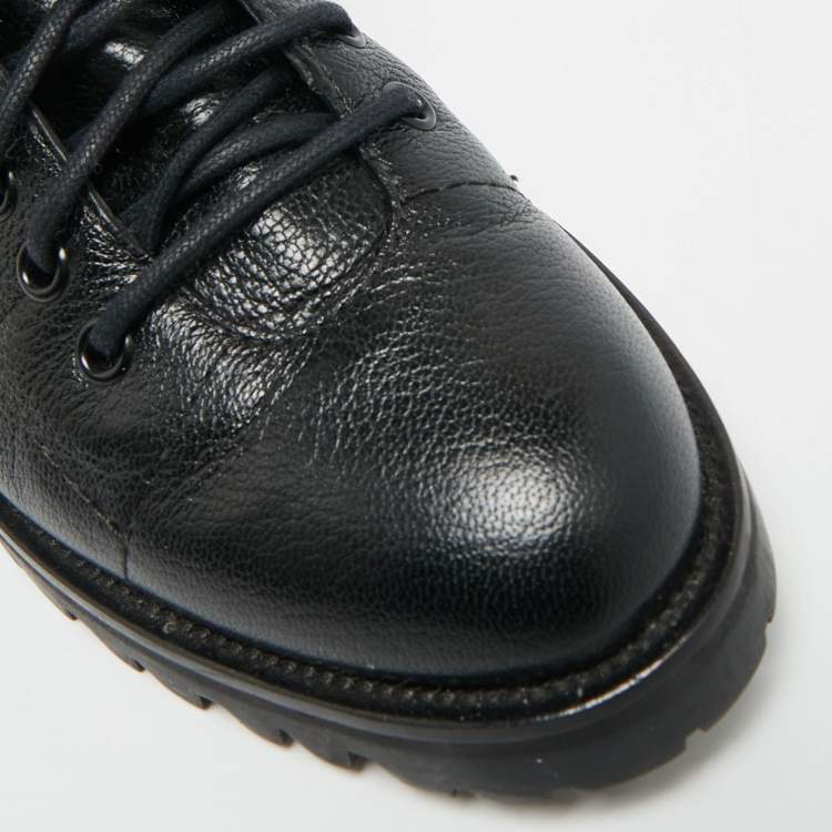 Pre Owned Jimmy Choo Cruz Size 36 Black Leather Ankle Length Boots