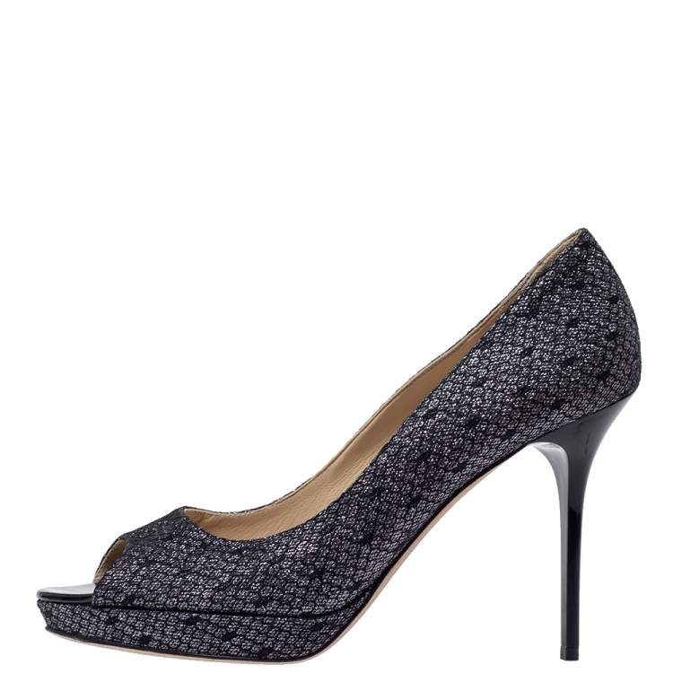 Jimmy choo discount luna black lace