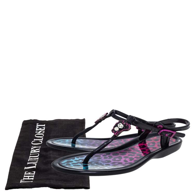 jimmy choo jelly sandals