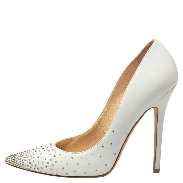 High Heel Shoes Jimmy Choo Woman Color White