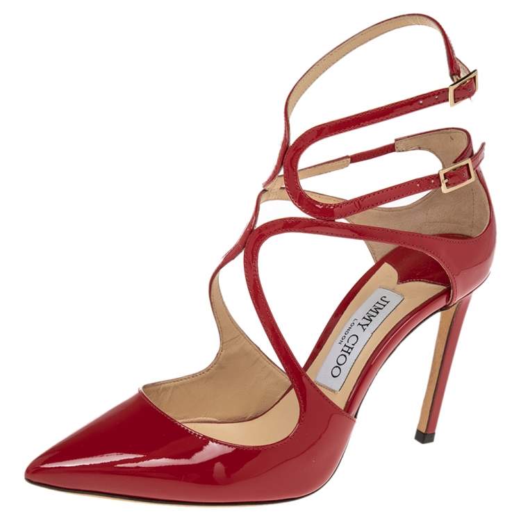 Jimmy choo discount lancer red