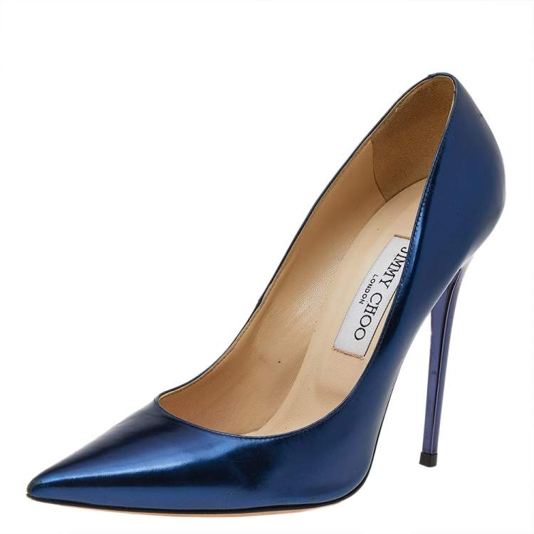 Jimmy choo discount blue anouk pump