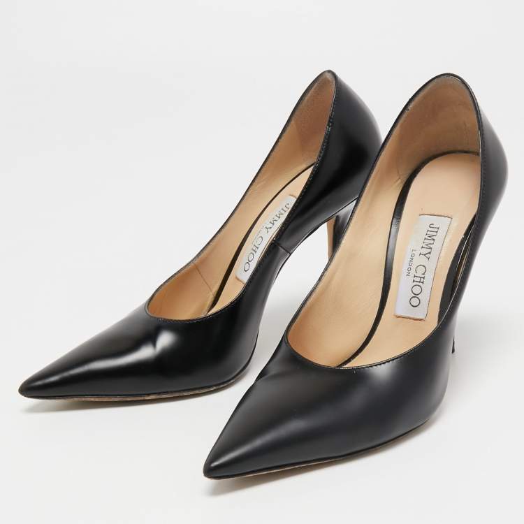 Jimmy Choo Black Leather Abel Pumps Size 36 Jimmy Choo | TLC